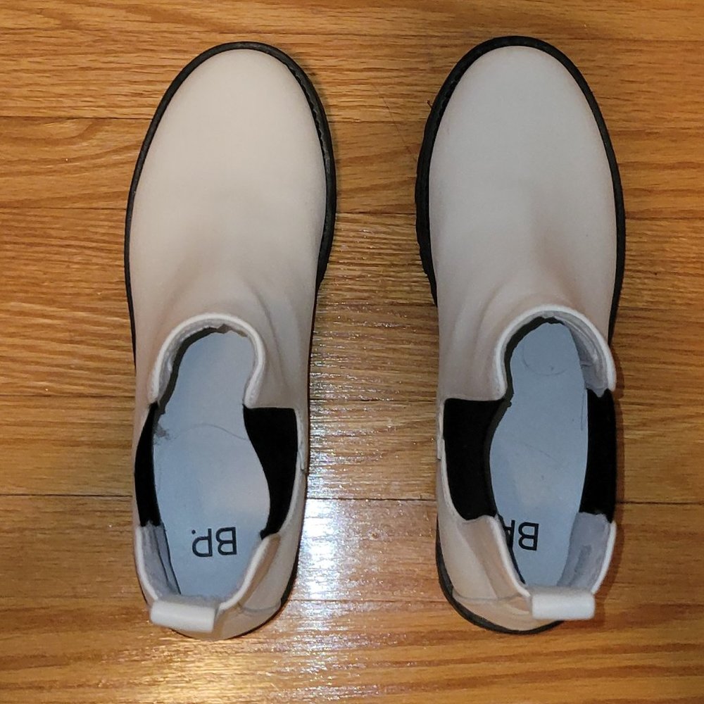 White combat boots - Picture 3 of 5